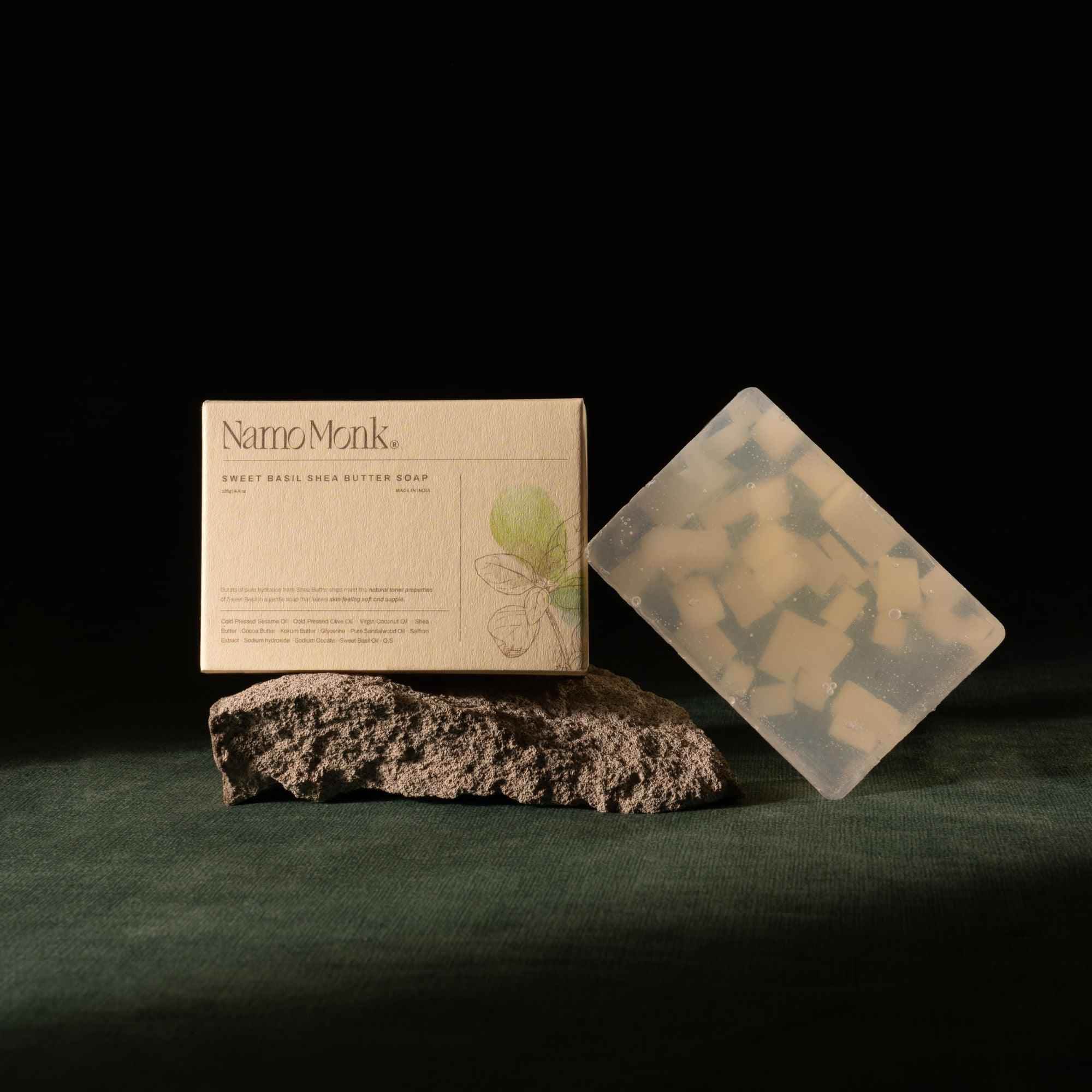 Sweet Basil Shea Butter Soap - NamoMonk