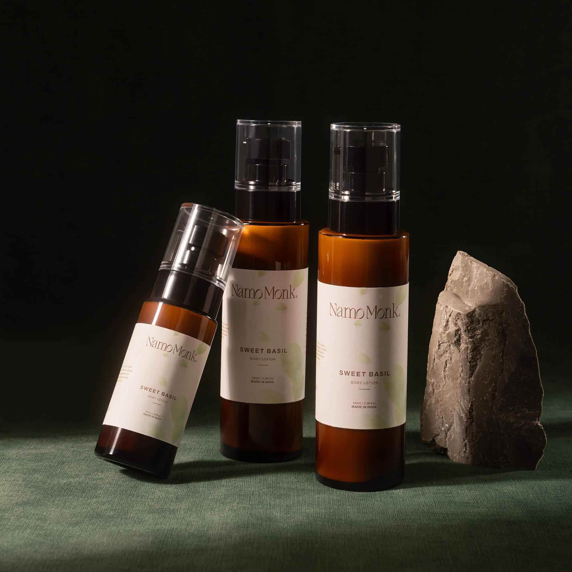 Sweet Basil Body Lotion - NamoMonk