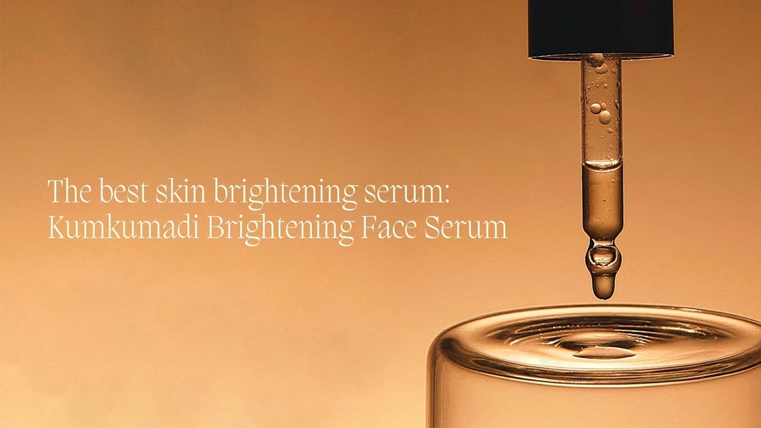 The best skin brightening serum: NamoMonk Kumkumadi Brightening Face Serum