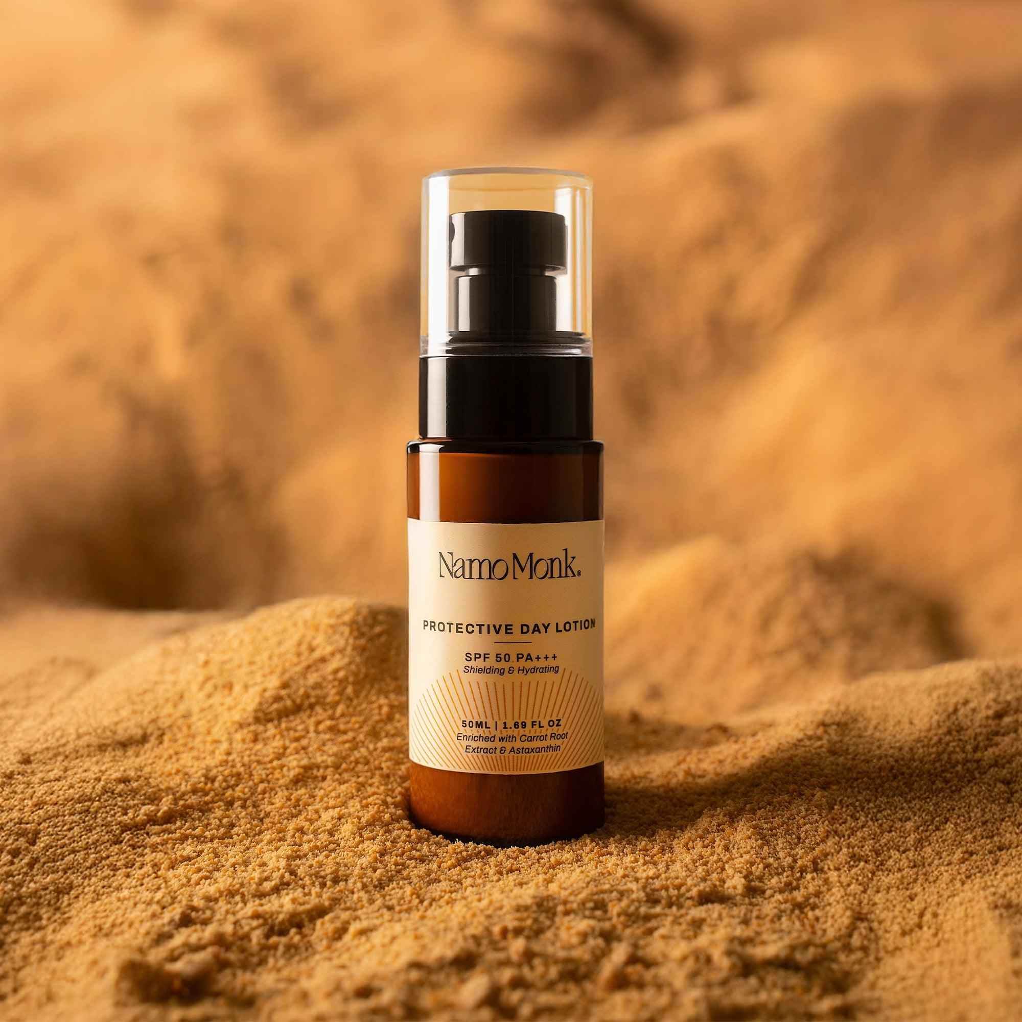 Protective Day Lotion SPF50 PA+++ | Sunscreen - NamoMonk