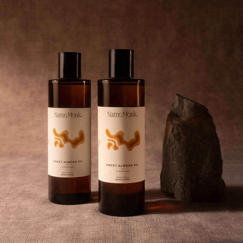 Cold-pressed Sweet Almond Oil - NamoMonk