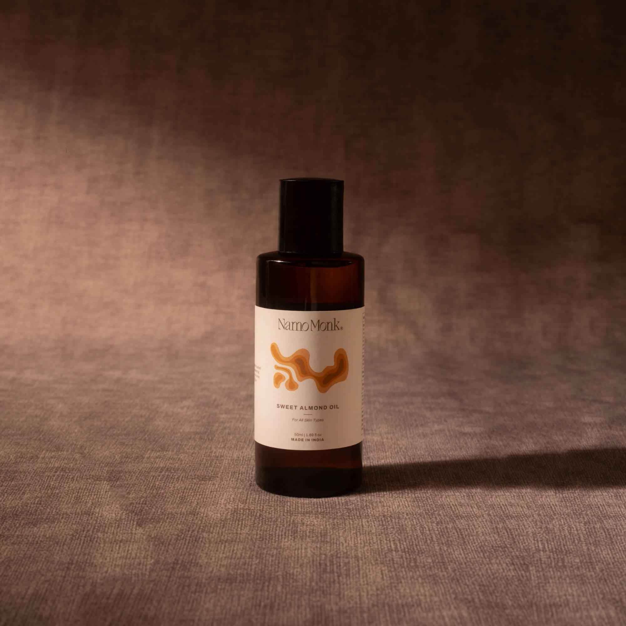 Cold-pressed Sweet Almond Oil - NamoMonk