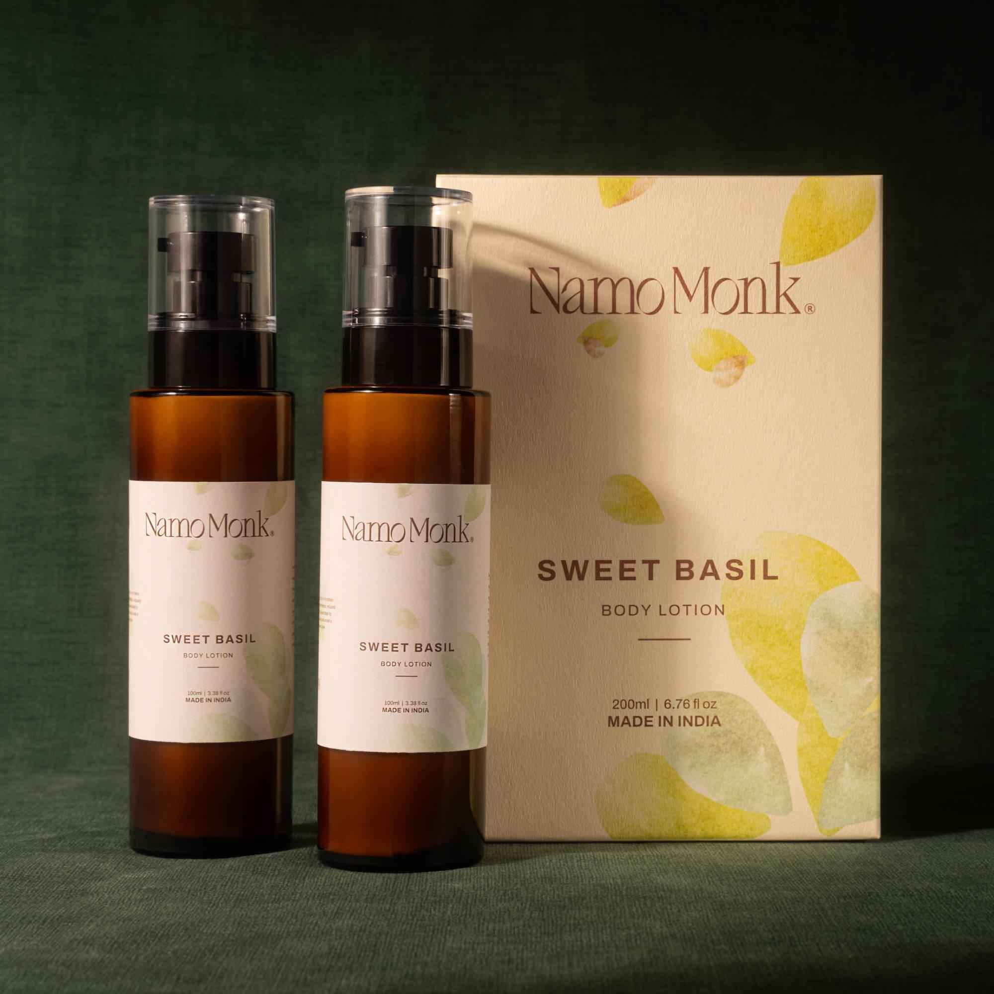 Sweet Basil Body Lotion - NamoMonk