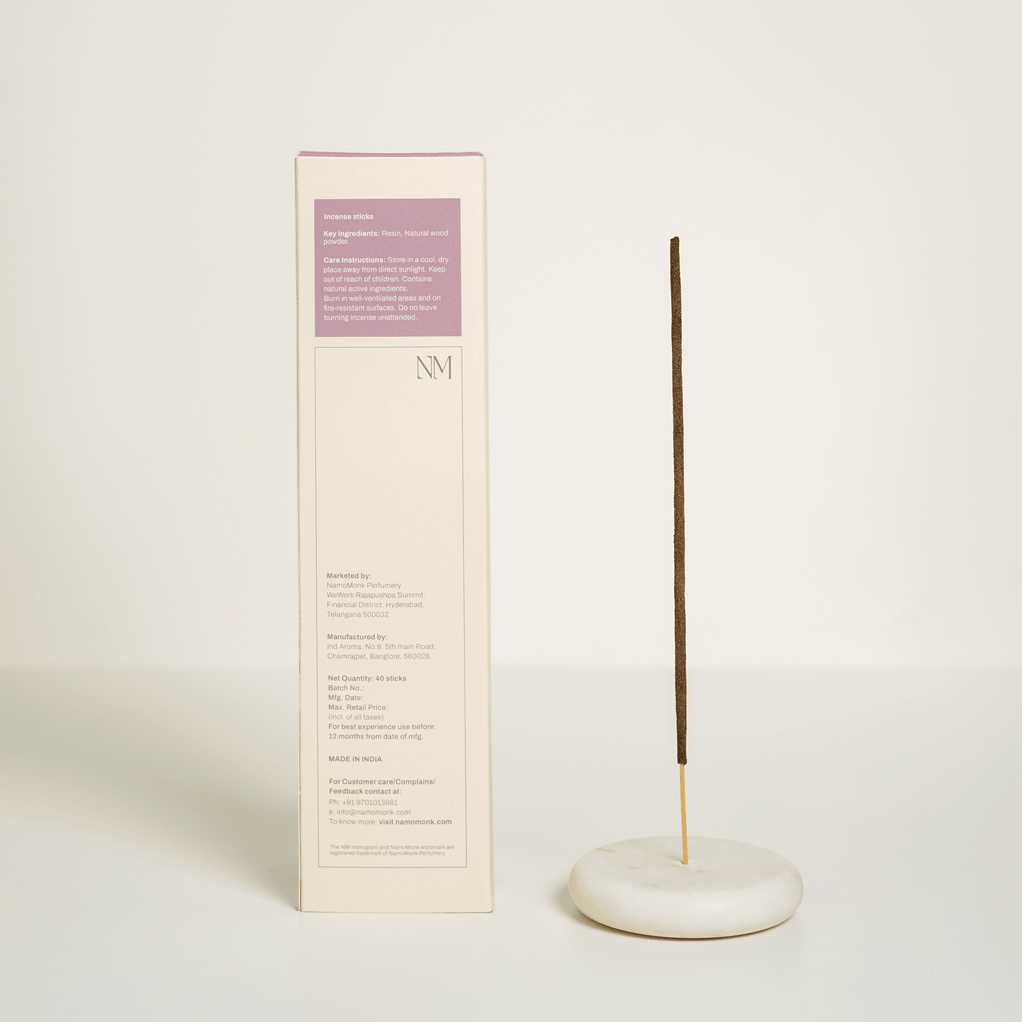 Gulab . Rose Incense Sticks - NamoMonk