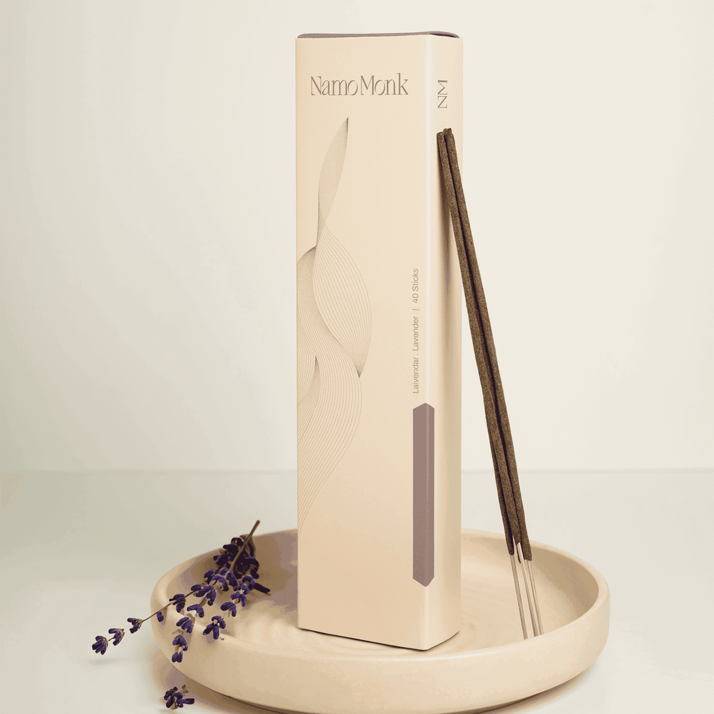Laivendar . Lavender Incense Sticks - NamoMonk