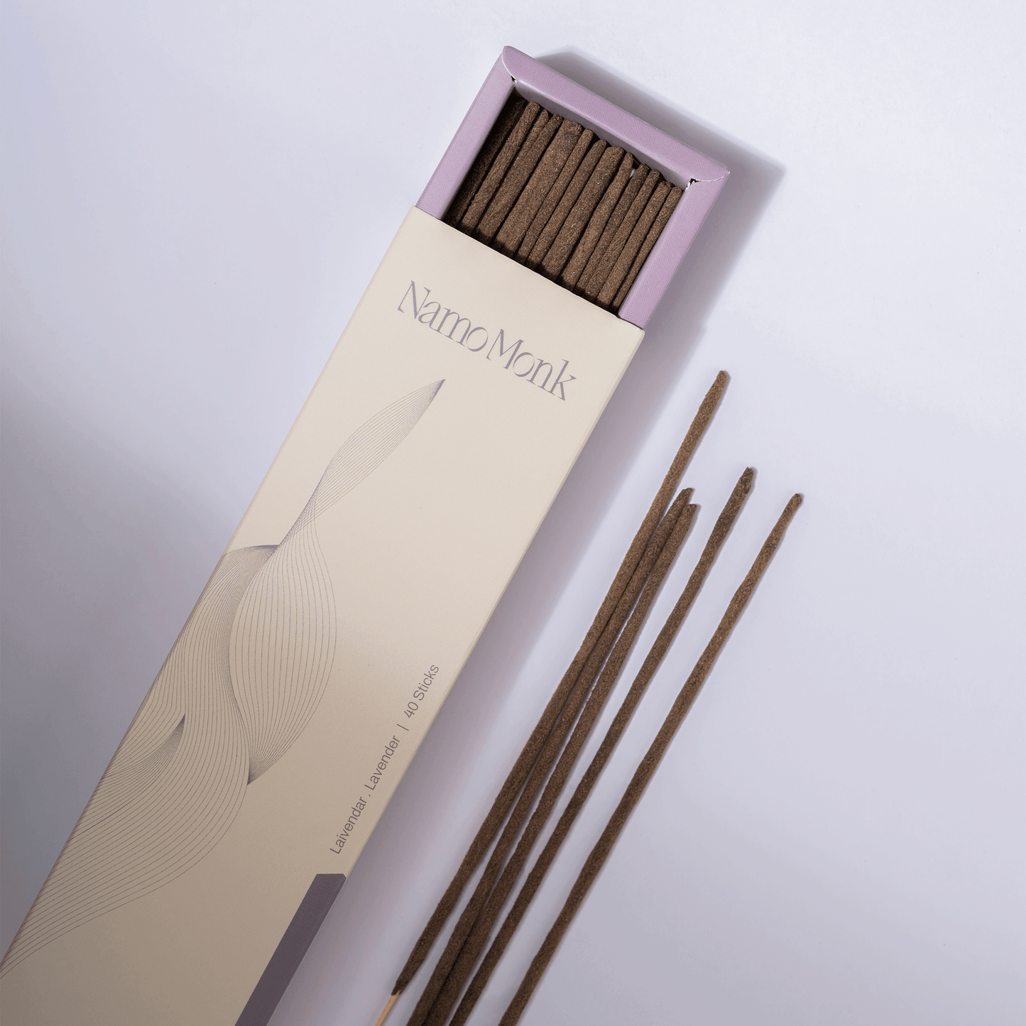 Laivendar . Lavender Incense Sticks - NamoMonk