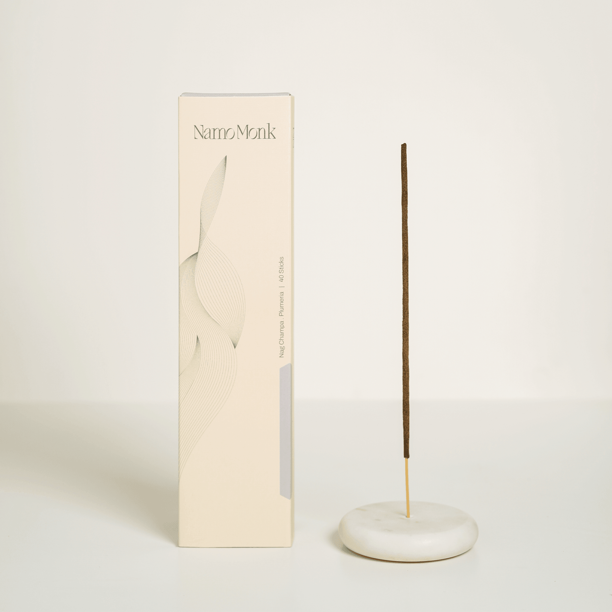 Nag Champa . Plumeria Incense Sticks - NamoMonk